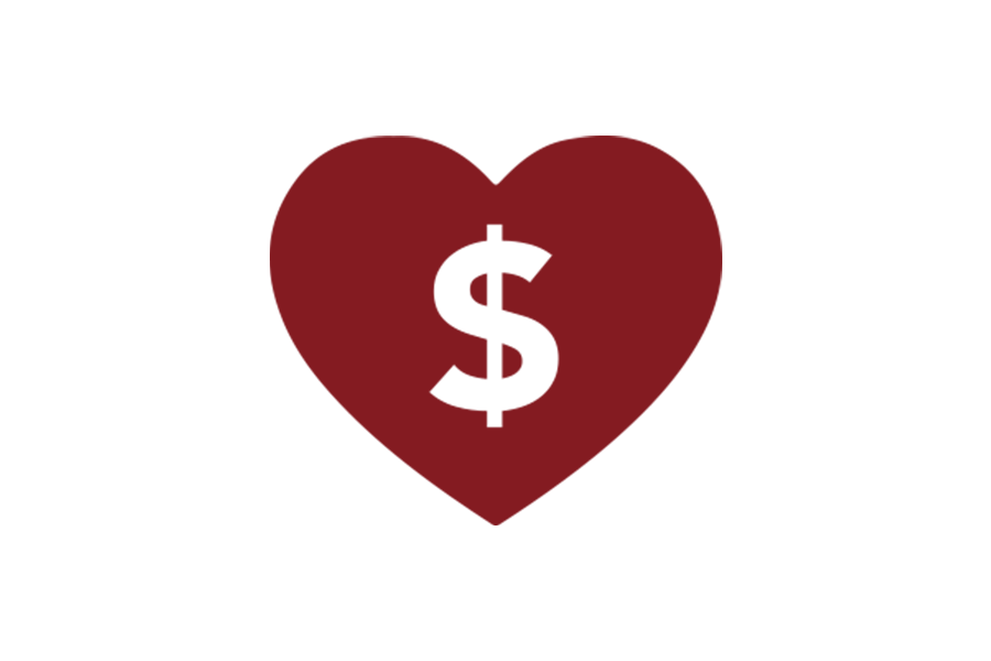 Heart Money Icon